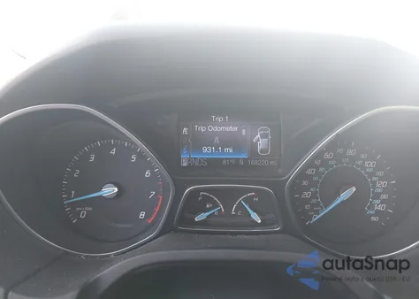 2012 Ford Focus Titanium из США, поврежденный, VIN 1FAHP3N21CL297282